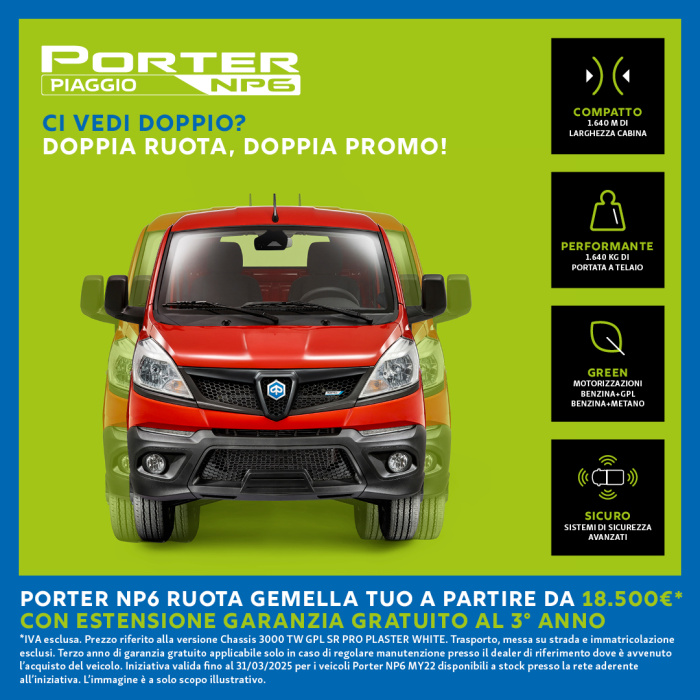 PORTER - Ci vedi doppio!